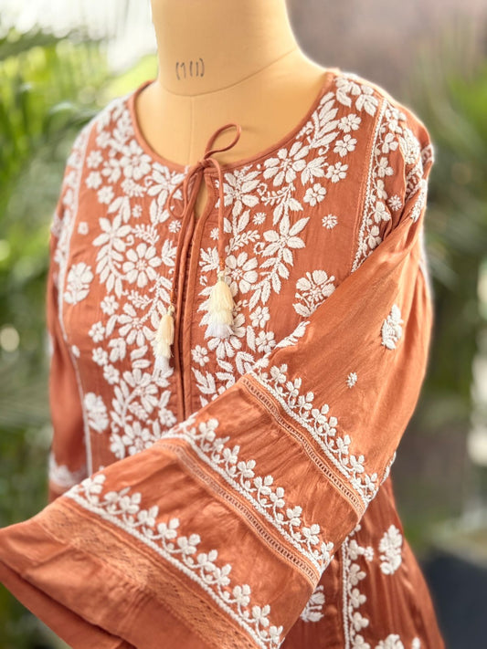 Fabric - Modal Satin Silk Kurta